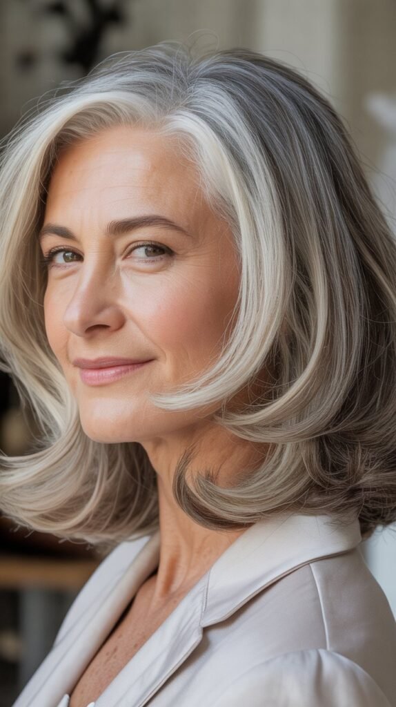 Natural Gray with Subtle Highlights