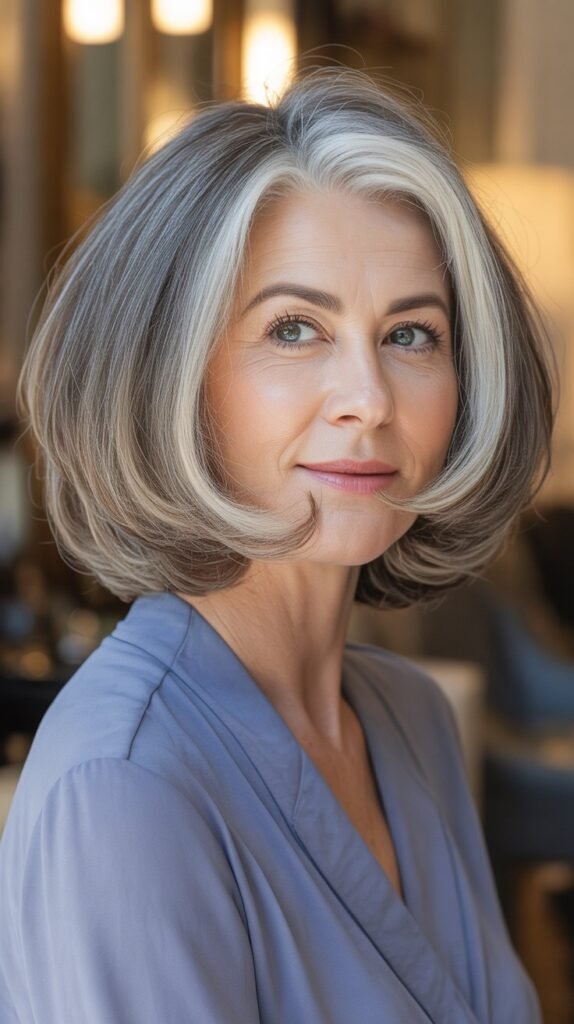  Rounded Bob with Fullness