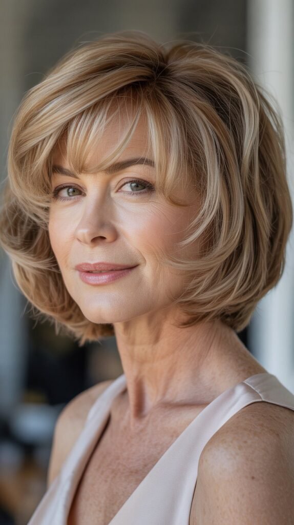  The Bob with Wispy Bangs