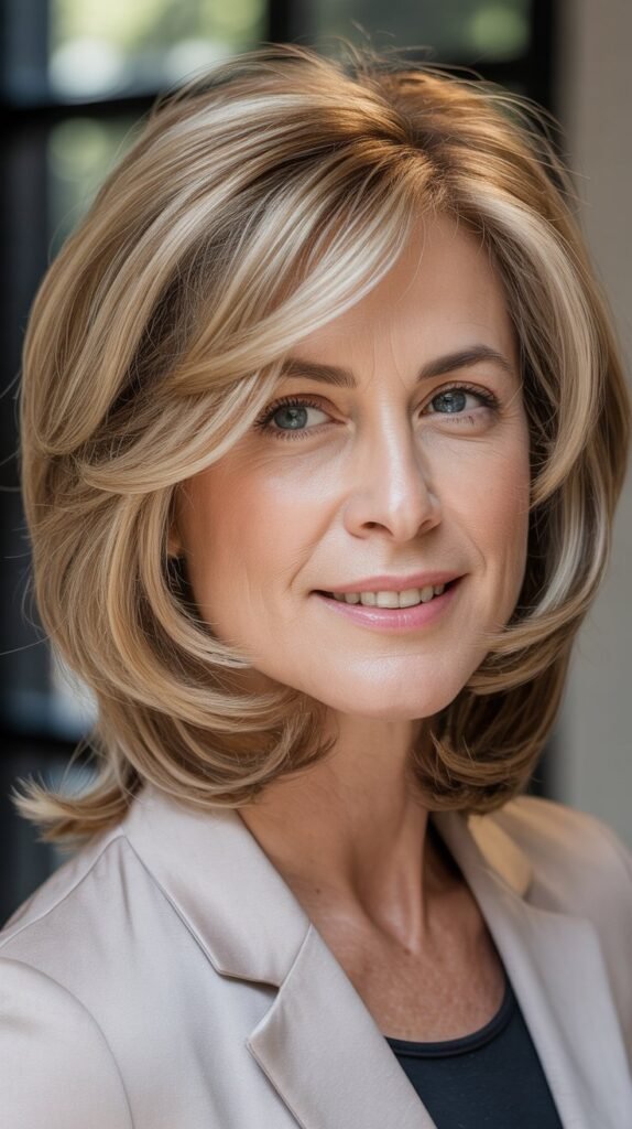 Face-Framing Layers with Long Hair