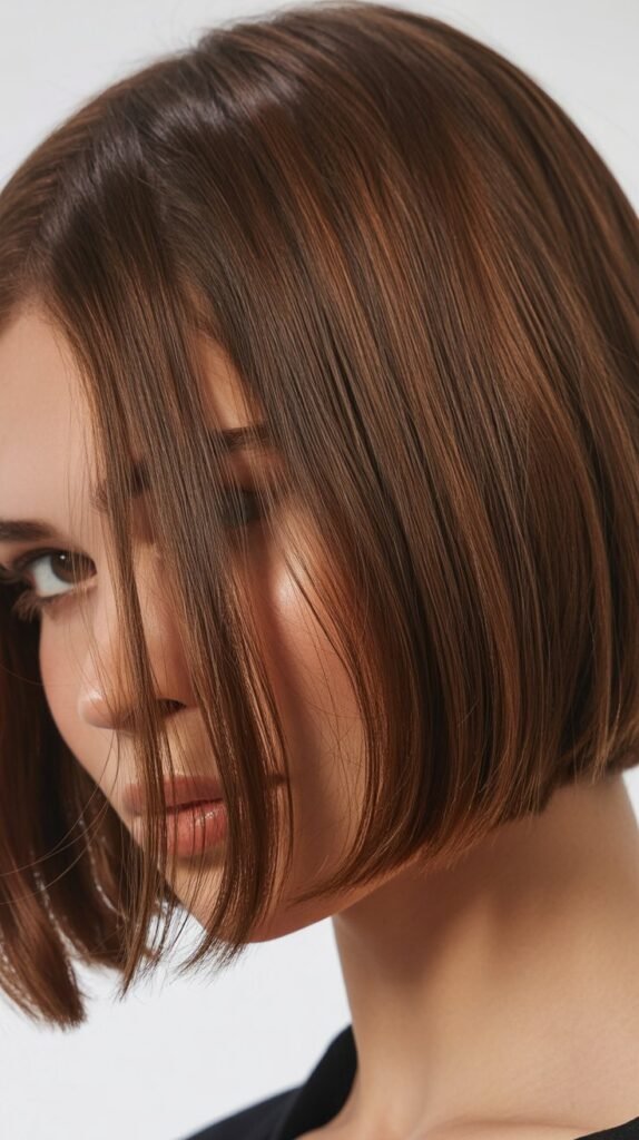  French Bob with Wispy Ends