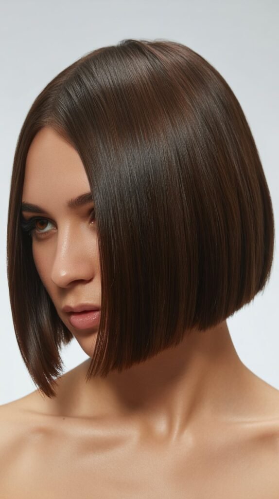 Classic Blunt Long Bob