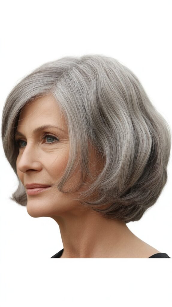 Rounded Bob with Volume