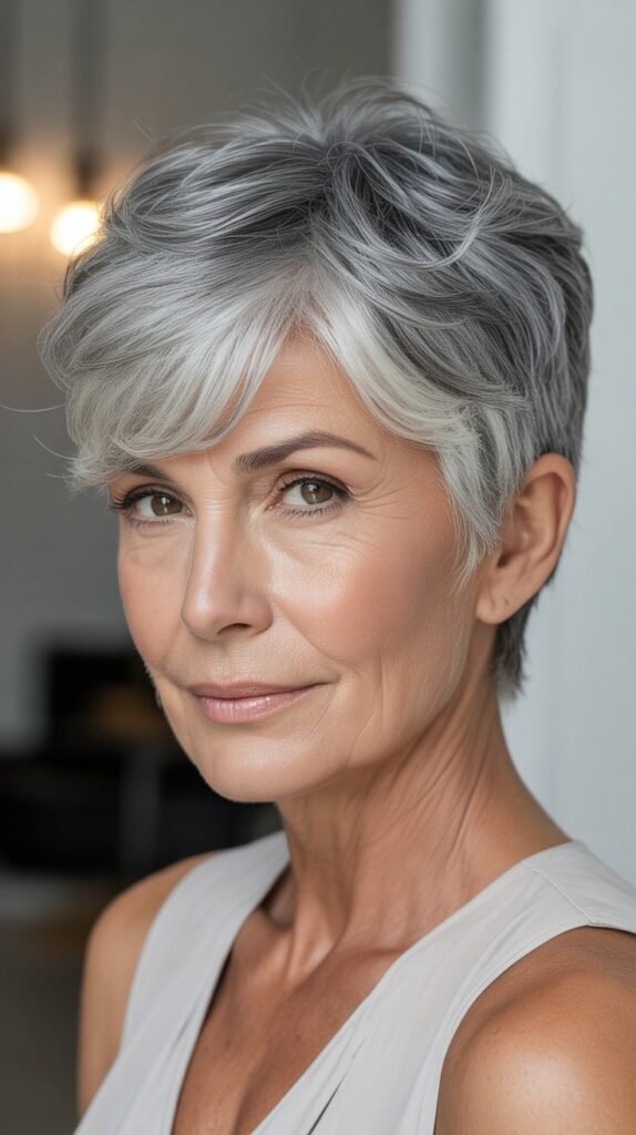  The Natural Gray Pixie