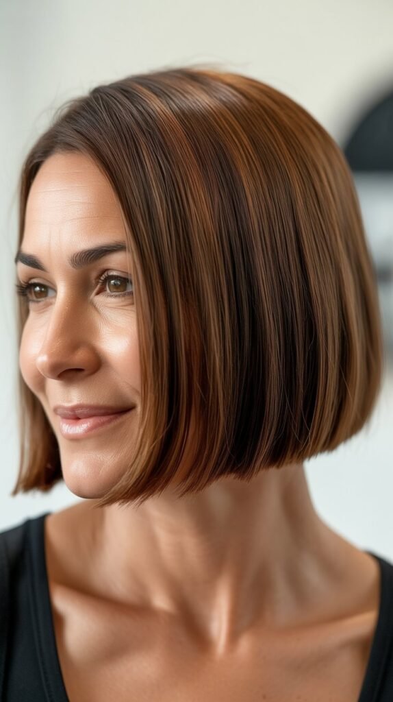 Chin-Length Blunt Cut