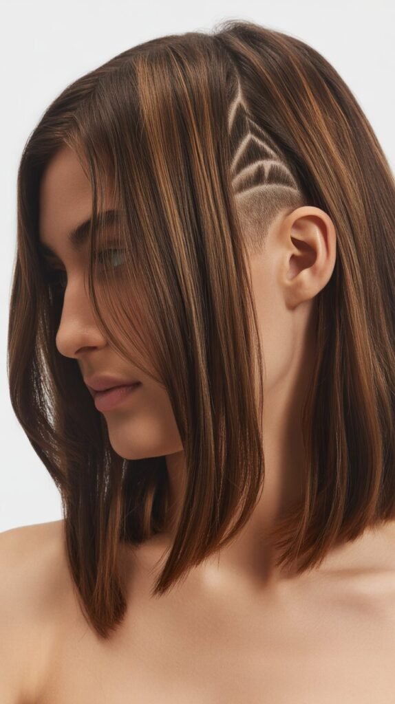 Long Bob with Hidden Undercut