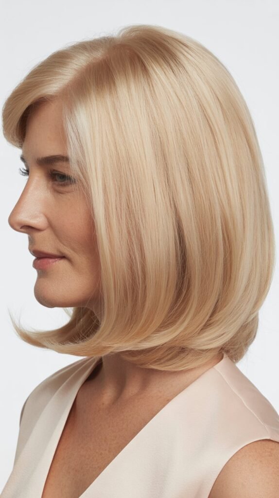 Blunt Cut with Soft Internal Layers