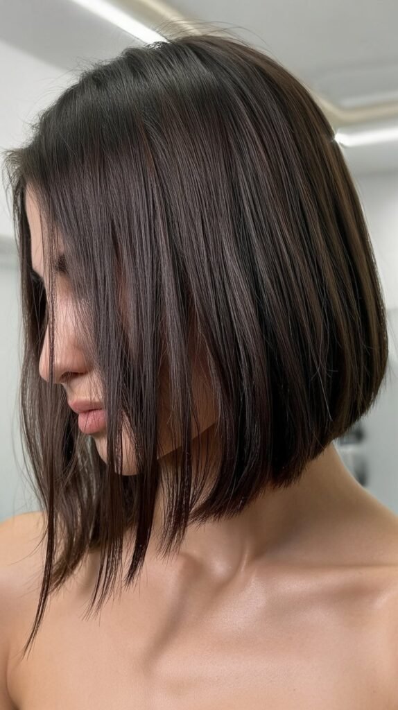 Long Bob with Piecey Ends