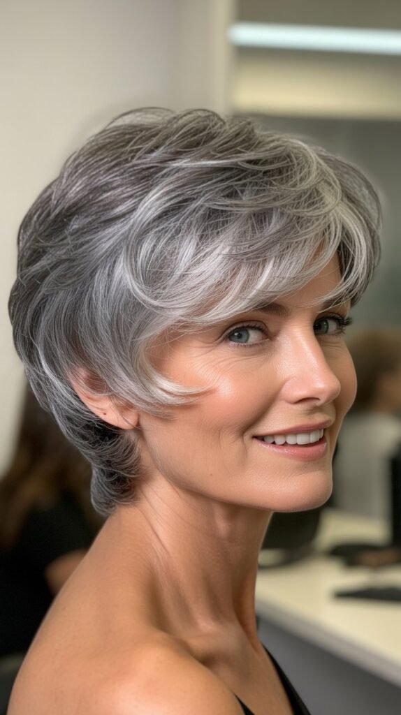 Layered Pixie with Texture