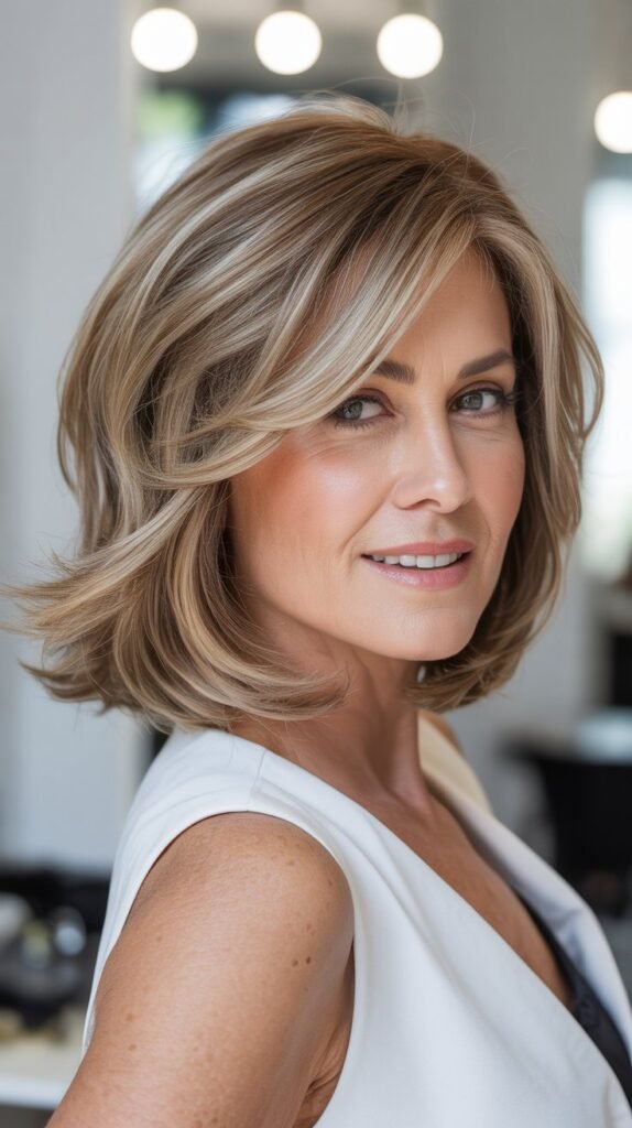  The Textured Lob (Long Bob)
