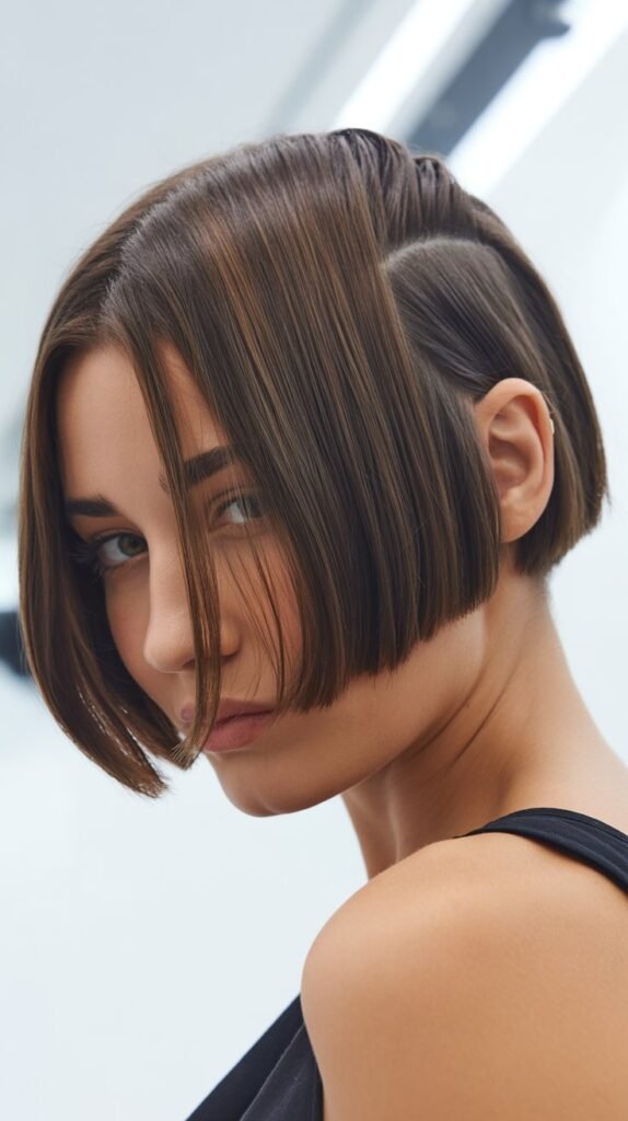 French Bob with Undercut