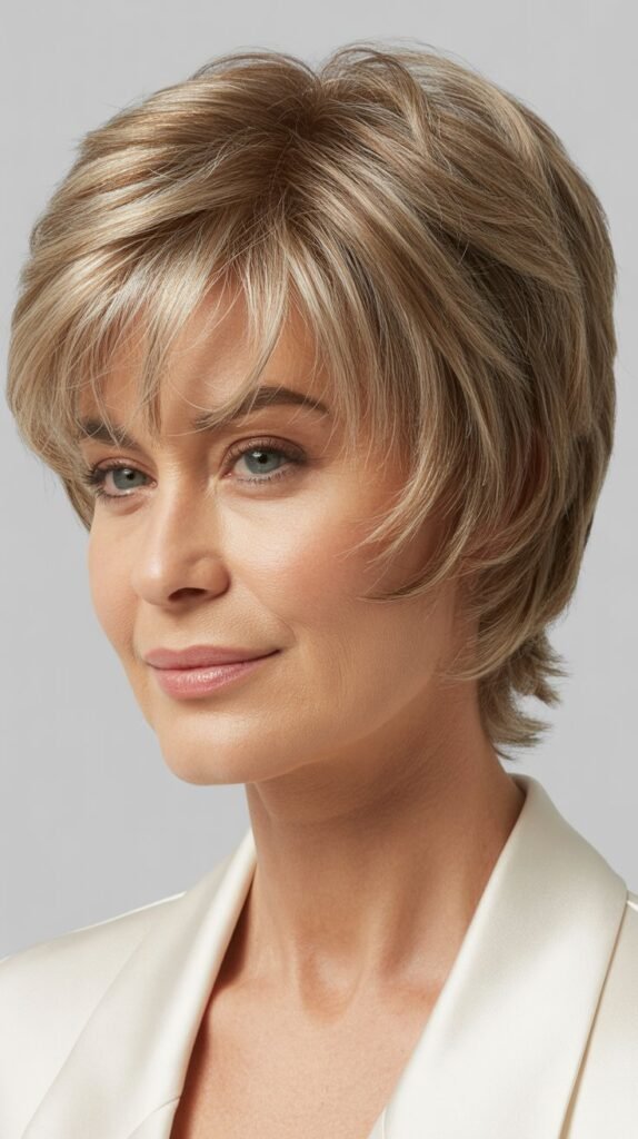 The Short Shag with Micro Bangs