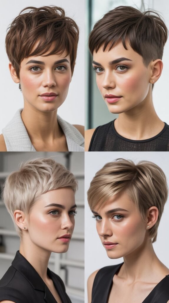 The Textured Choppy Pixie