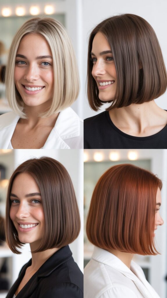  Classic Blunt Long Bob