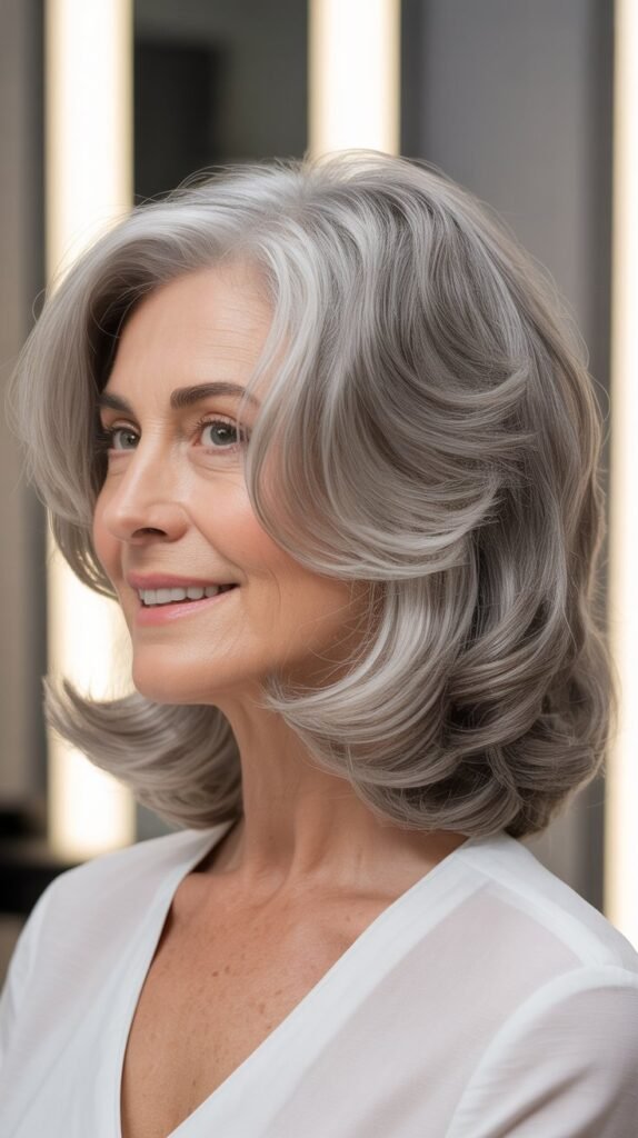 Asymmetrical Lob with Textured Layers