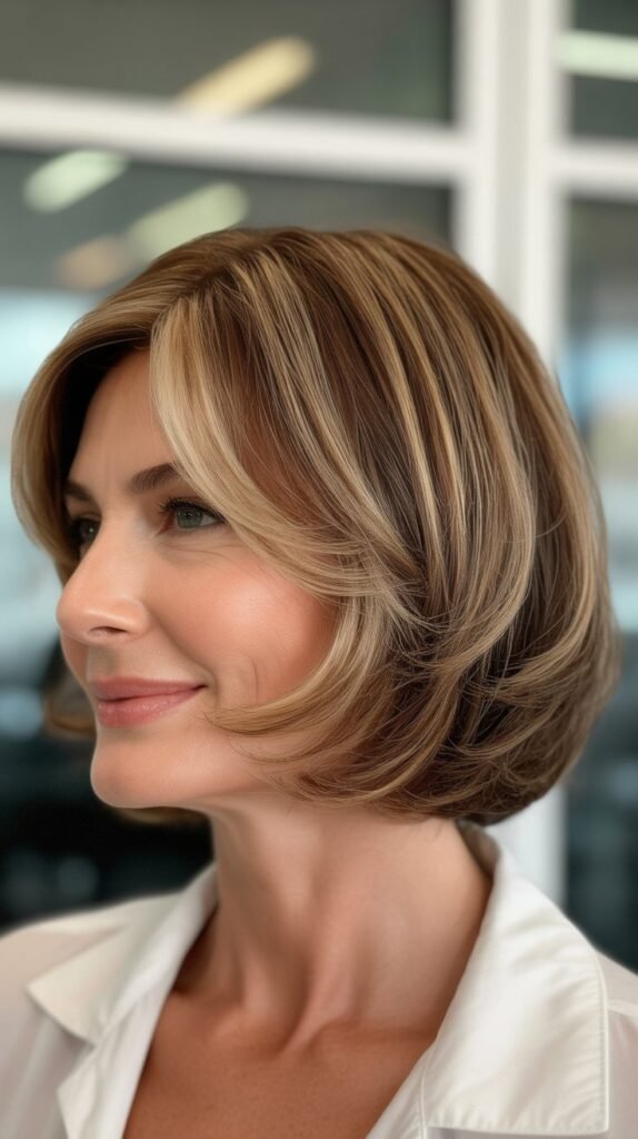 The Classic Chin-Length Layered Bob