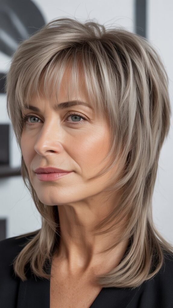 Choppy Micro Bangs with Asymmetrical Cut