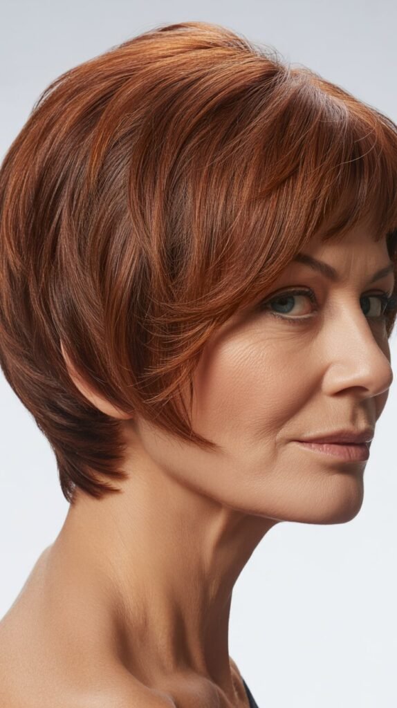 Short Stacked Bob with Undercut