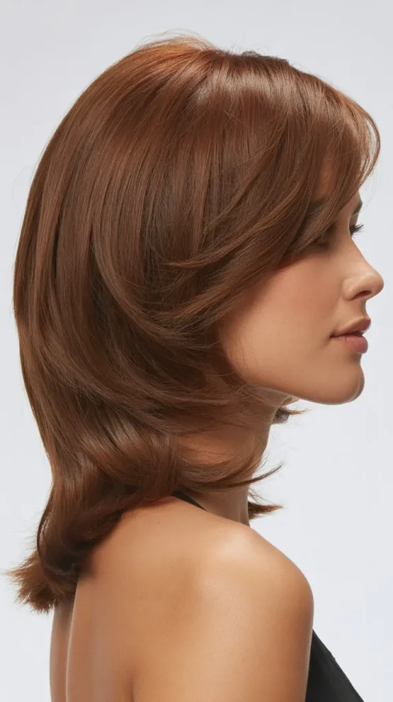 Shoulder-Length Cut With Tapered Layers