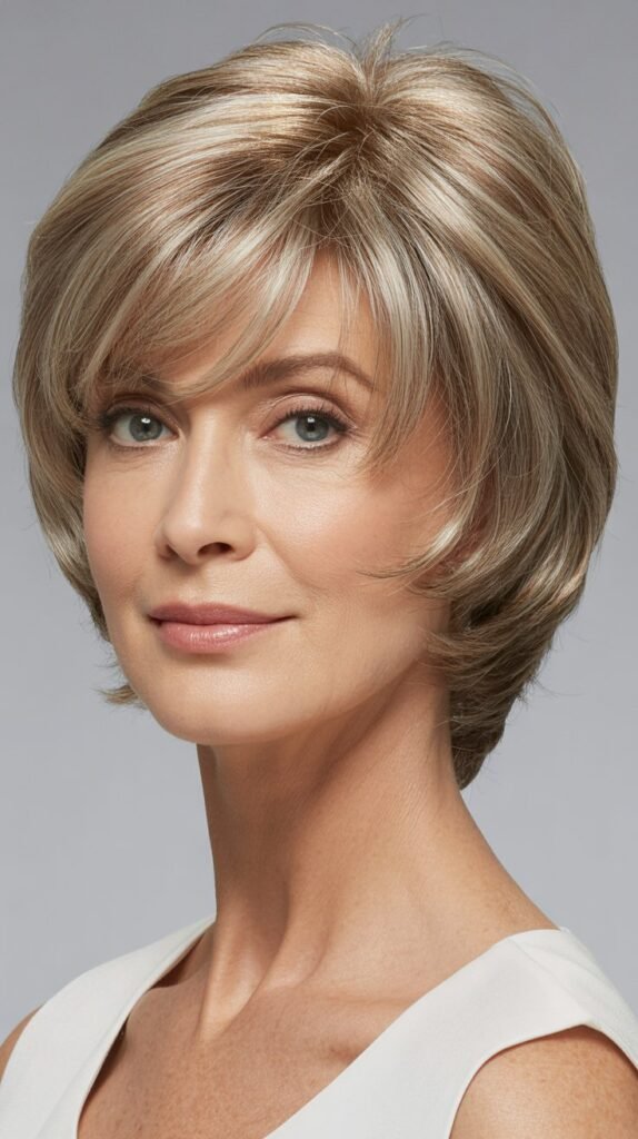 Short Shag with Bangs