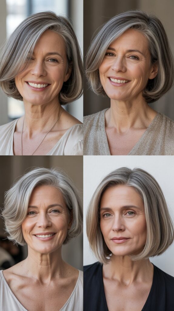 27 Trend-Forward Short Hairstyles for Women Over 50 Everyone Is Pinning 19 The Inverted Bob