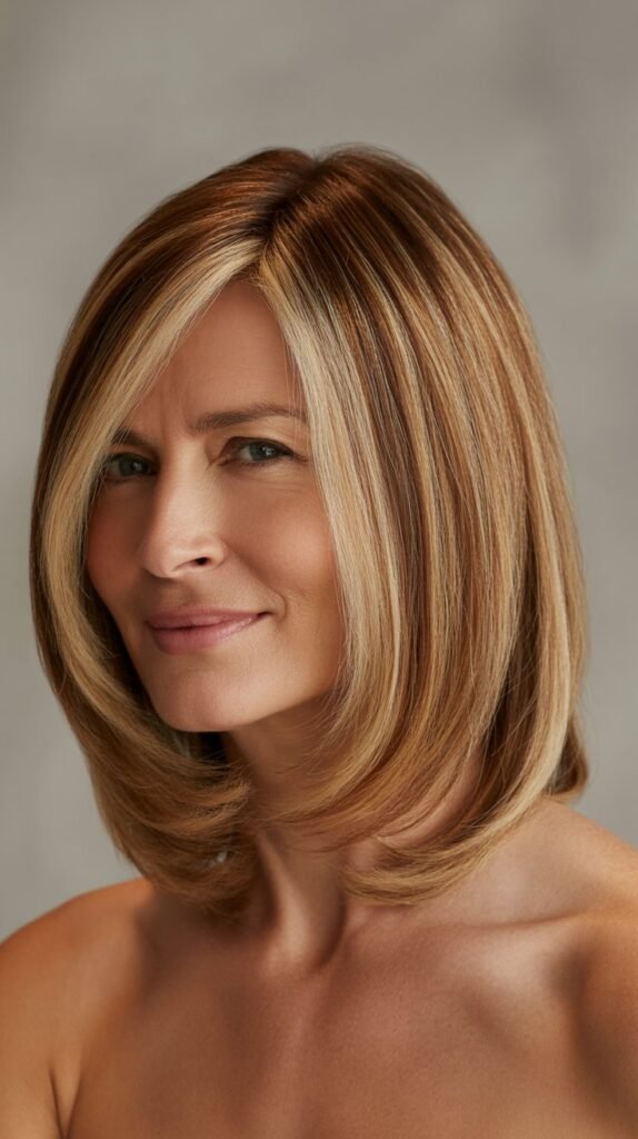 Long Bob with Root Shadow