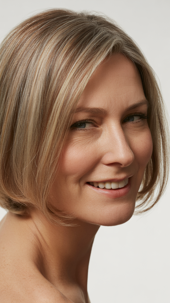 The Shaggy Bob with Feathered Layers