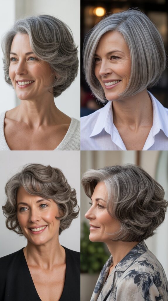 Inverted Bob with Stacked Layers