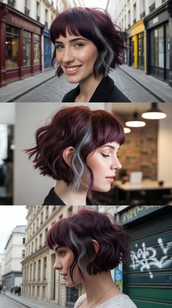 33 French-Inspired Bob Hairstyles With Fringe That Look Timeless 33 Choppy Bob With Disconnected Fringe