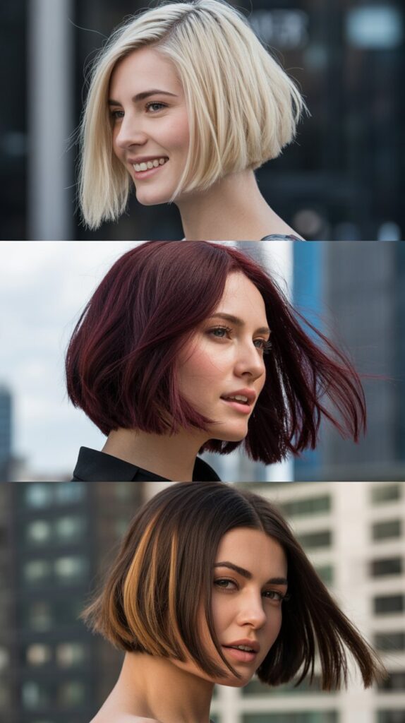 Asymmetrical Long Bob