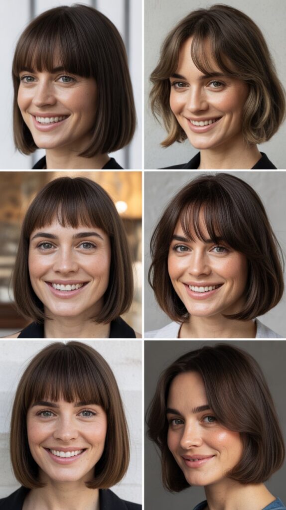 Long Bob with Bangs