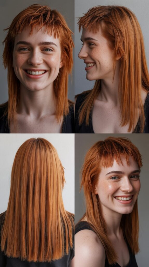 Dramatic Face-Framing with Conservative Back