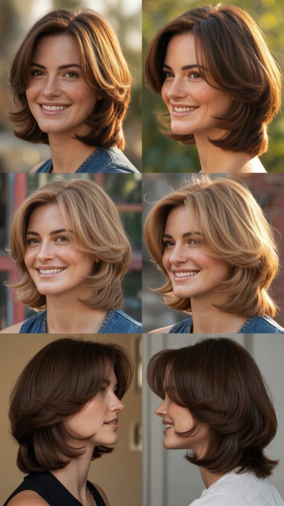 Long Bob with Feathered Layers