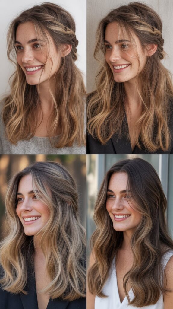 Textured Ends With Face-Framing Tendrils