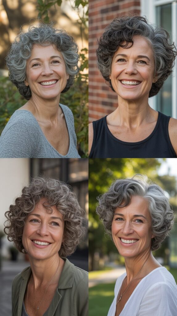 30 Easy-Care Haircuts for Women Over 50 That Still Look Chic 10 The Curly Crop