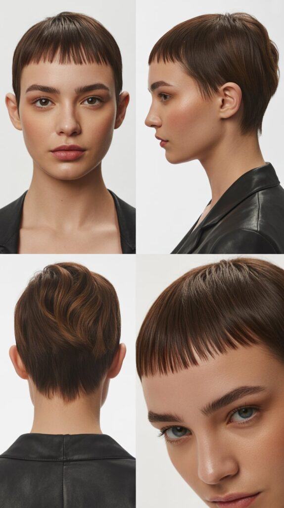 Graduated Layers With Micro Bangs