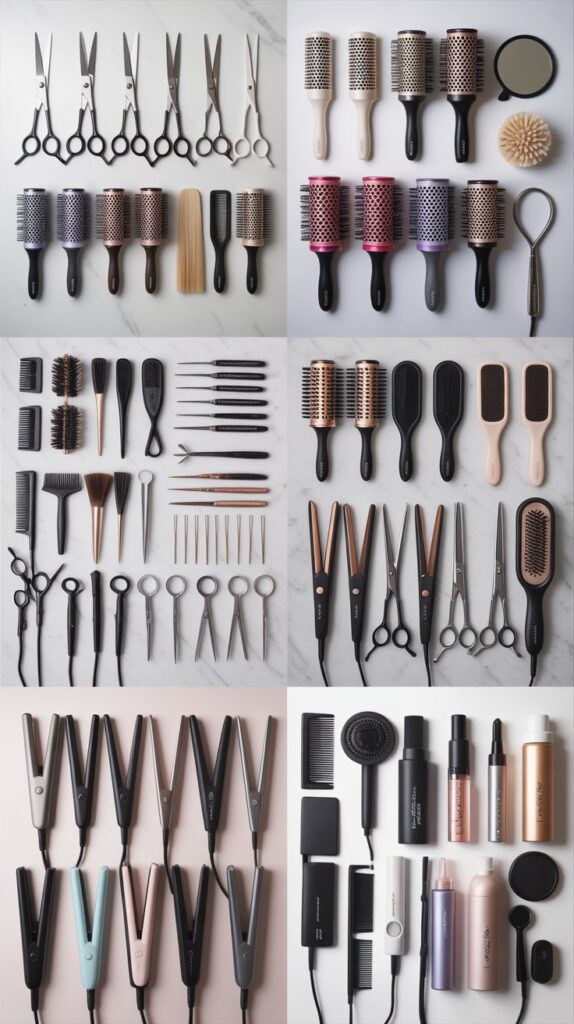 DIY Bang Styling Tools and Accessories