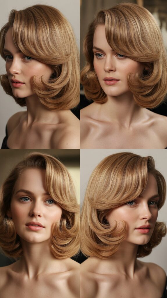 Long Side Bangs with Collarbone Cut