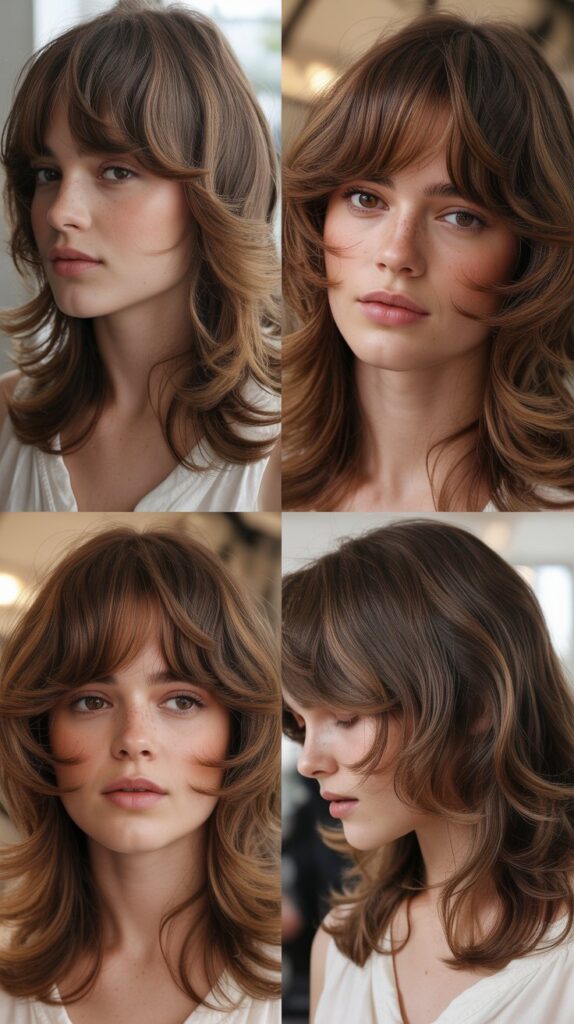 Feathered Layers With Full Fringe