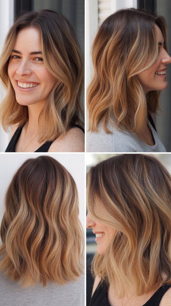 Lived-In Balayage Lob