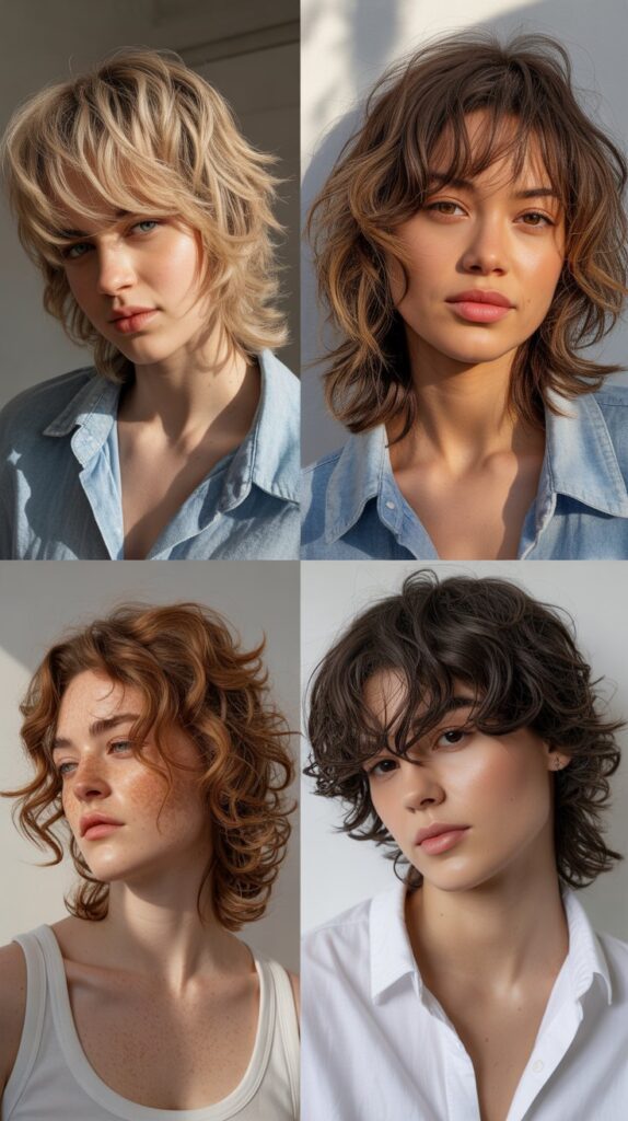 Piece-y Fringe with Tousled Shag