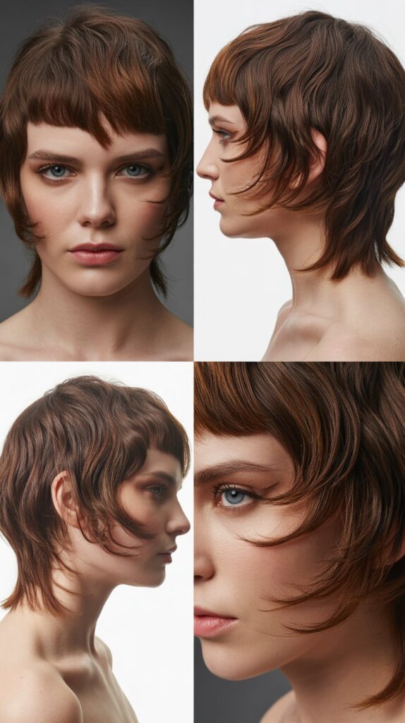 Disconnected Layers With Asymmetrical Bangs