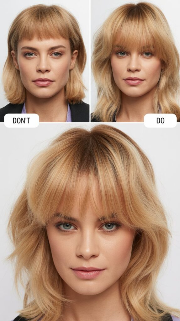 Common Wispy Bang Mistakes to Avoid