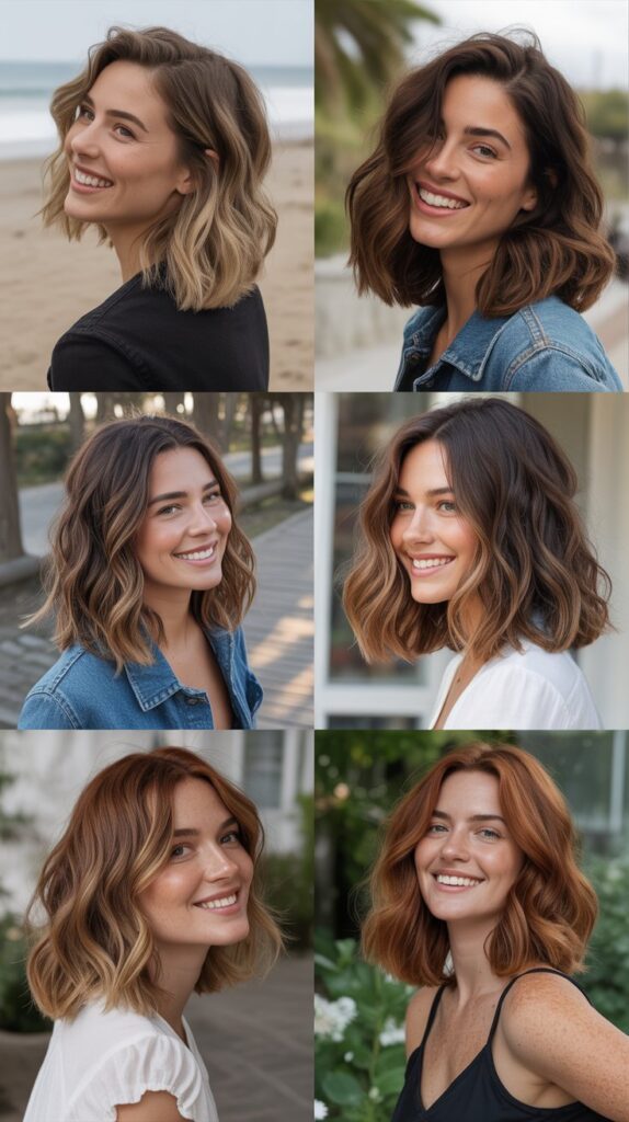 Textured Wavy Lob