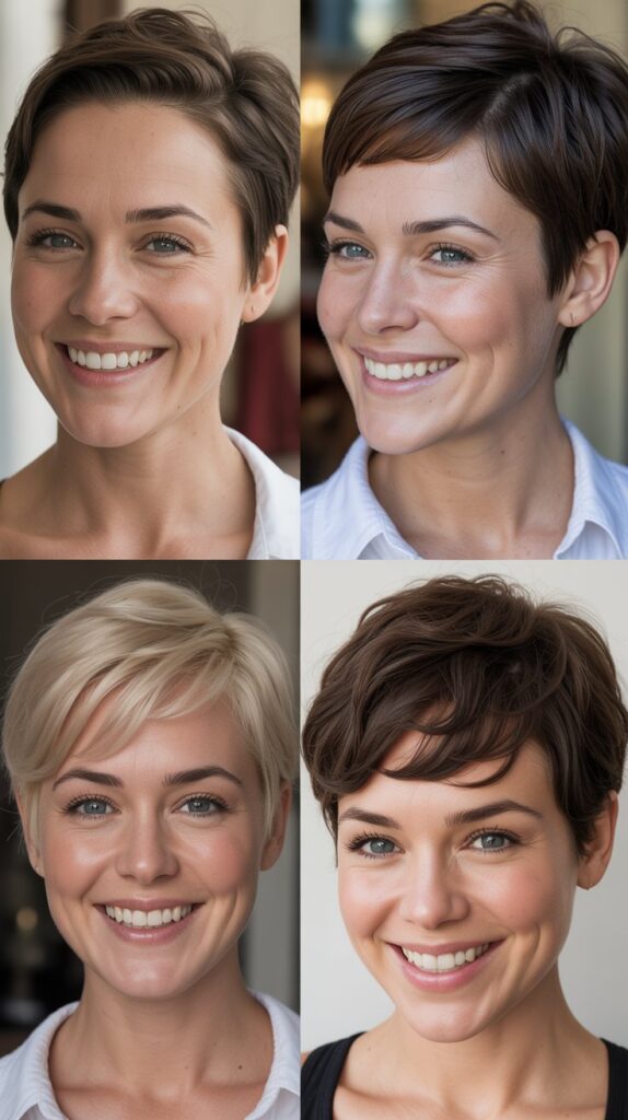 Forward-Styled Pixie