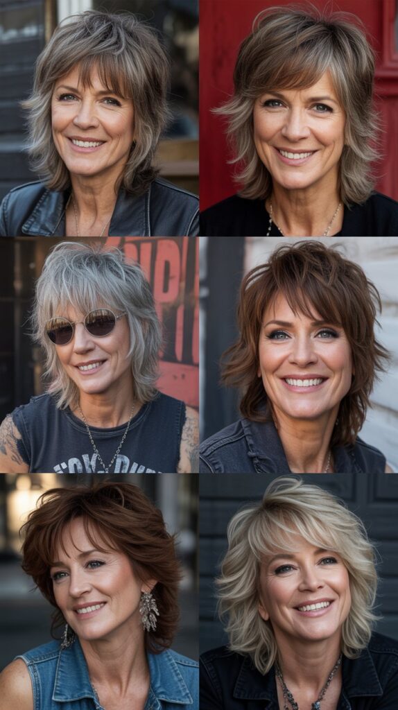  Textured Fringe with Medium Shaggy Layers