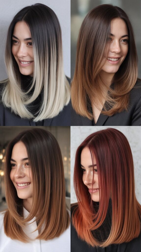  Long Bob with Ombre