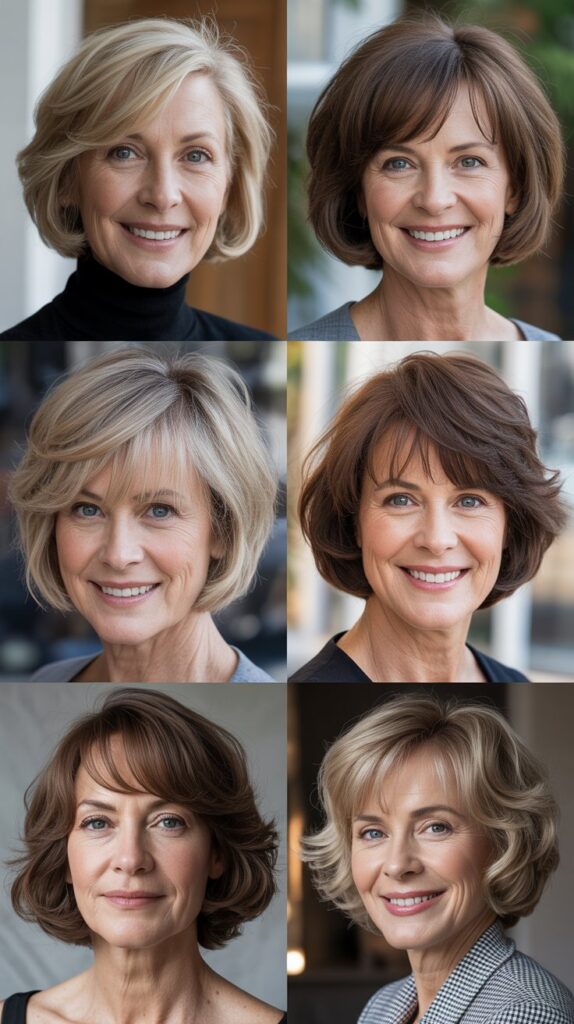 Bob with Wispy Bangs