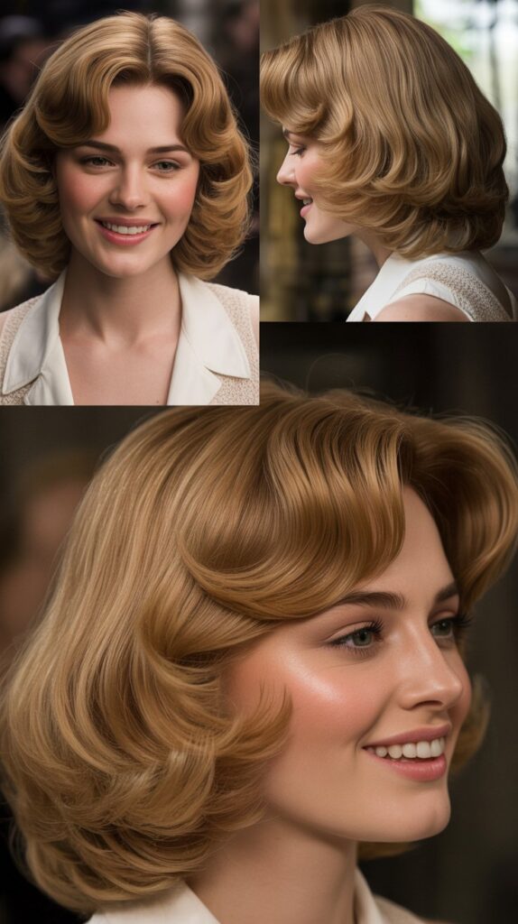 Bouncy Layers With Flipped Bangs