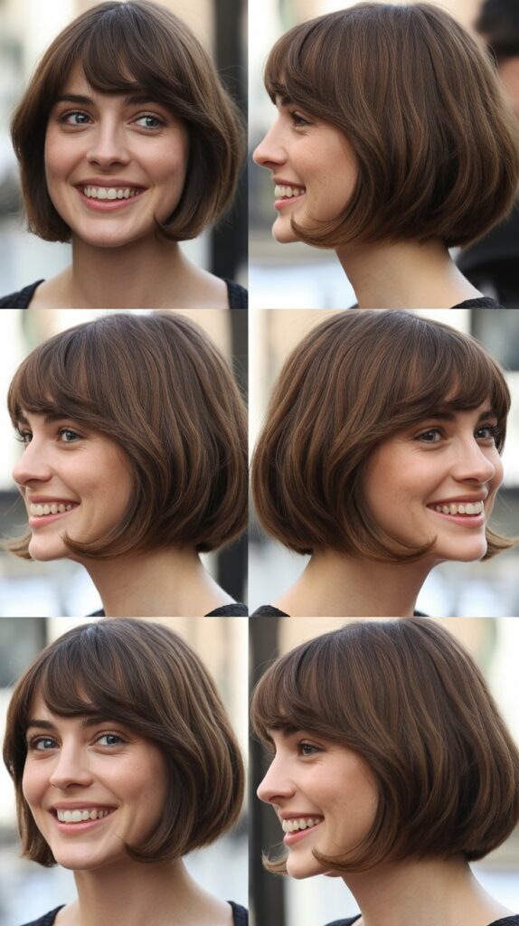 Medium Bob with Long Bangs